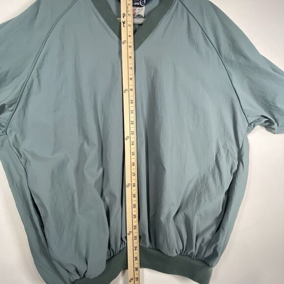 Vintage Sunderland of Scotland golf Pullover XL Men V Neck Pockets windbreaker - Picture 6 of 9